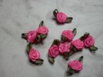 Pink Fabric Flowers*